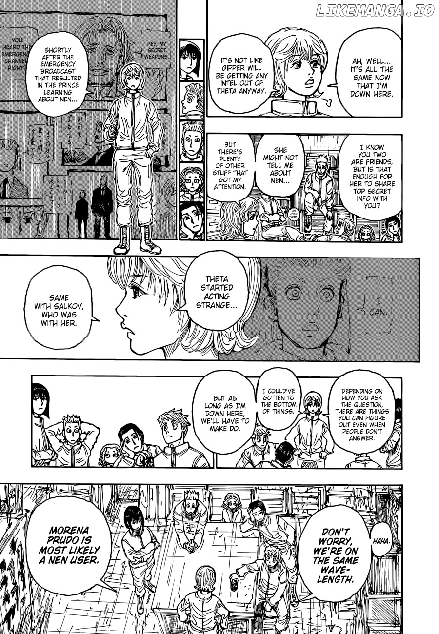 Hunter x Hunter, Chapter 394 image 18